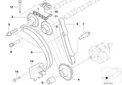 Guida di gestione per BMW E46, E39, E38, E53 (OEM 11312247334). BMW originale
