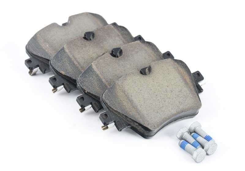 Juego de pastillas de freno sin amianto OEM 34106898307 para BMW F52, F44, F45, F48, F39 y MINI F54, F60. Original BMW y MINI.