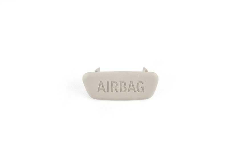 Tapa embellecedora "Airbag" OEM 51437326908 para BMW i3 (I01) y BMW i8 (I12). Original BMW.