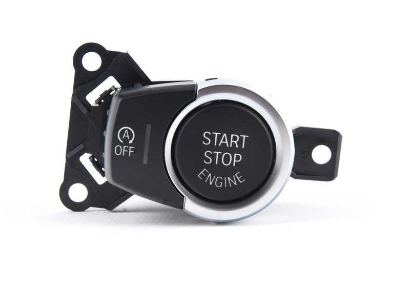 Botón de arranque/parada Start/Stop OEM 61319291693 para BMW X3 F25 y X4 F26. Recambio original BMW.