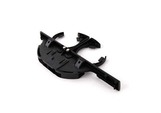 Portavasos delantero OEM 51168190206 para BMW E39 520i (modelos con motor M52 y M54, manual o automático, 1996-2003). Color negro. Recambio original BMW.