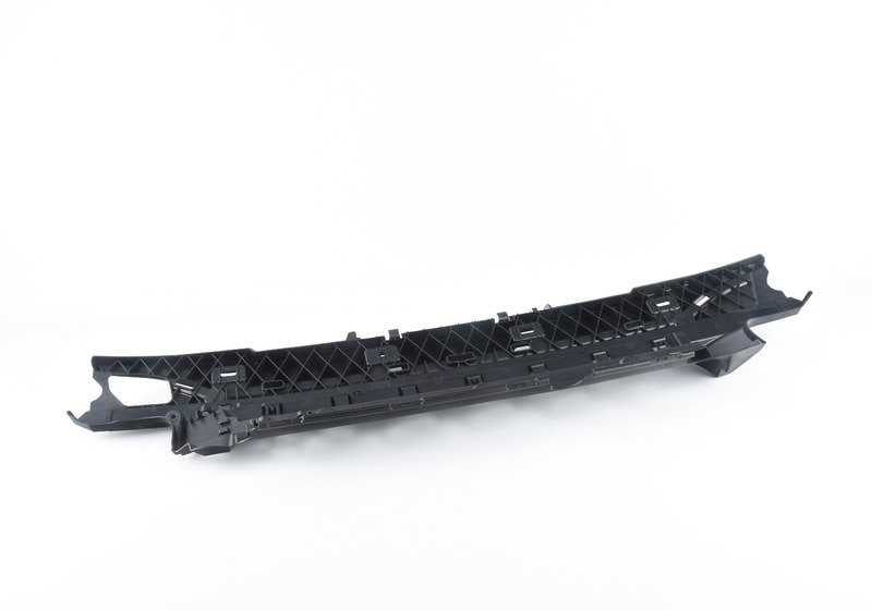 Soporte trasero de escape OEM 51128065846 para BMW F90 (M5) modelos JF01 y JF02. Compatible con versiones automáticas y tracción total del 2017 al 2020. Pieza original BMW.