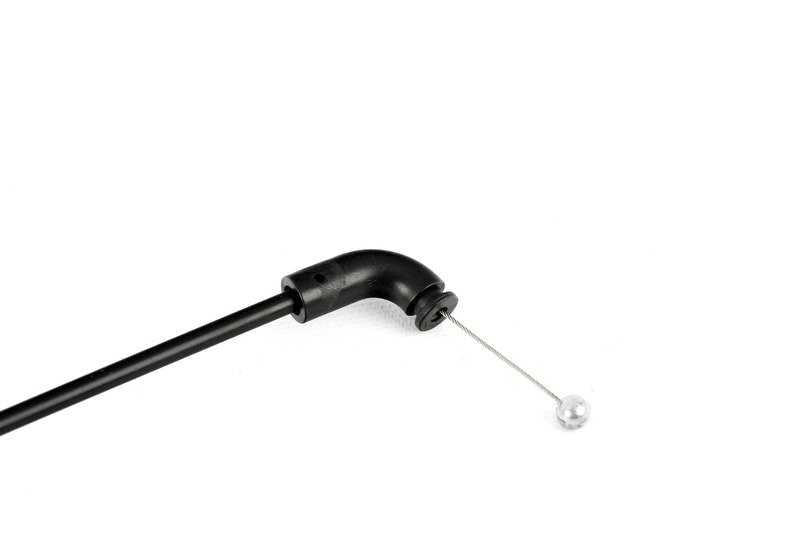 Cable apertura capó delantero izquierdo OEM 51107353524 para BMW I12, I12N, I15. Original BMW.