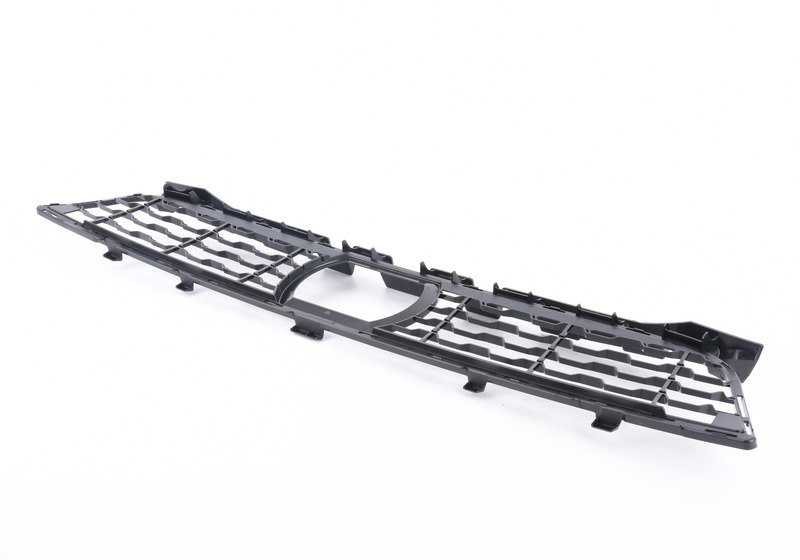 Rejilla de aire central parachoques delantero OEM 51118075370 para BMW G11 y G12. Original BMW.