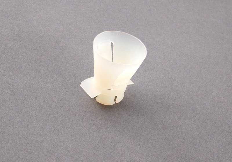 Casquillo de fijación reposacabezas OEM 52101838965 para BMW E21, E12, E28, E24, E23. Original BMW.