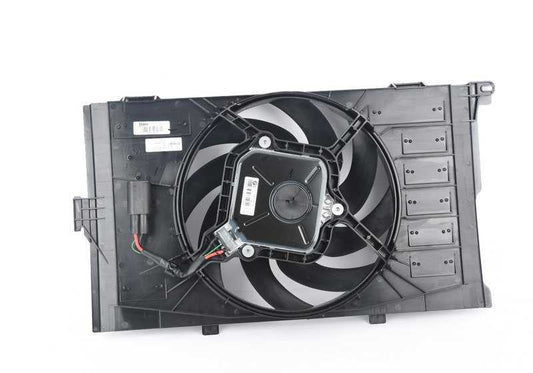 Ventilador eléctrico con carcasa OEM 17428642143 para BMW i3 (I01) 60Ah, 94Ah, 120Ah. Compatible con modelos producidos entre 2013 y 2022. Original BMW.