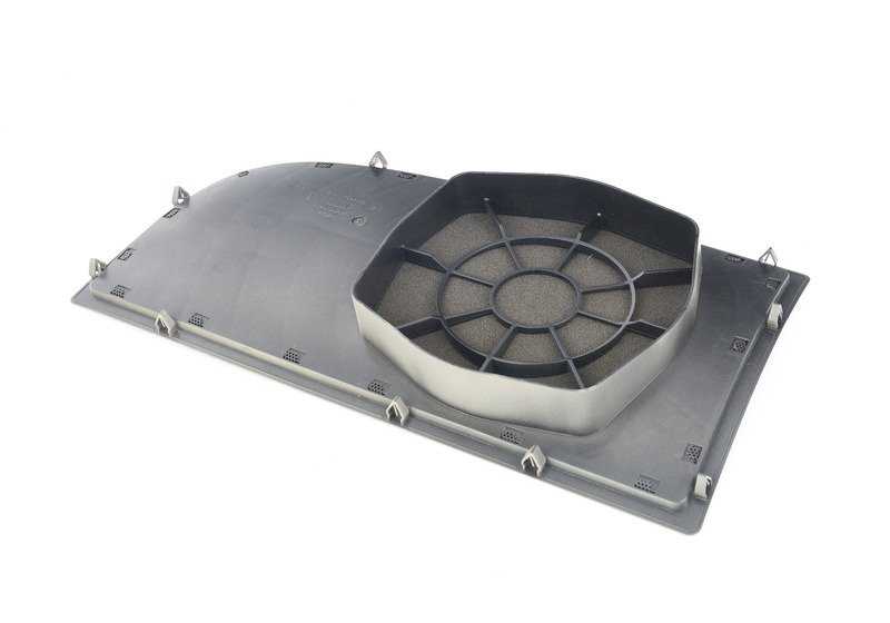 Inserto lateral izquierdo beige OEM 51167055057 para BMW Z4 E85, E86. Pieza original para el interior del vehículo. Original BMW.