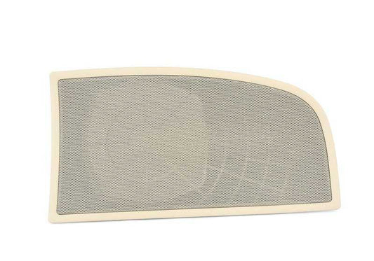 Inserto lateral izquierdo beige OEM 51167055057 para BMW Z4 E85, E86. Pieza original para el interior del vehículo. Original BMW.