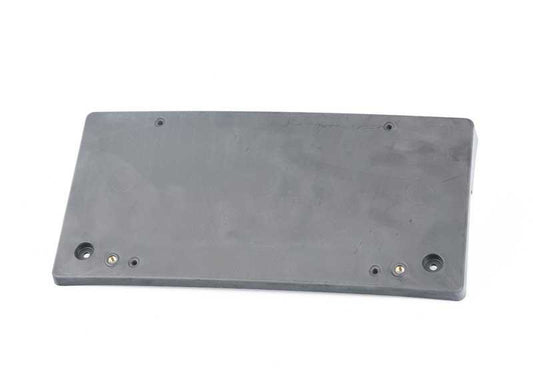 Base de placa de matrícula delantera OEM 51118050492 para BMW Serie 6 F06, F12, F13... y más. Original BMW.