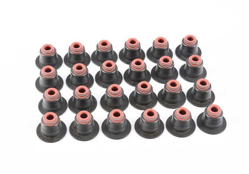 Kit de reparación juntas de válvula OEM 11340053504 para BMW Serie 7 {E65,E66} con motor N73. Compatible con 760i y 760Li (2003-2008). Original BMW.