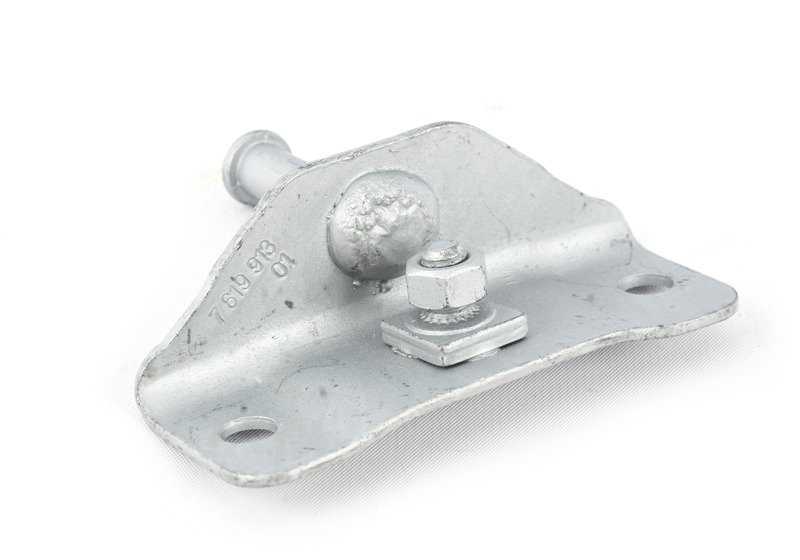 Soporte de silenciador trasero izquierdo OEM 18207619913 para BMW F25, F26. Original BMW.