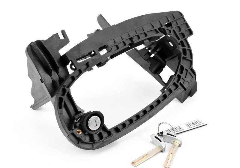 Cerradura puerta izquierda con llave OEM 51217126989 para BMW Serie 7 (E65, E66). Original BMW.