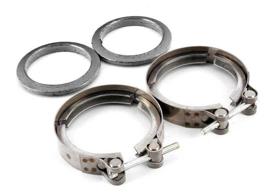 Kit de fijación escape M Performance OEM 18302409610 para BMW F87 M2, F80 M3, F82/F83 M4. Compatible con motores S55. Original BMW.