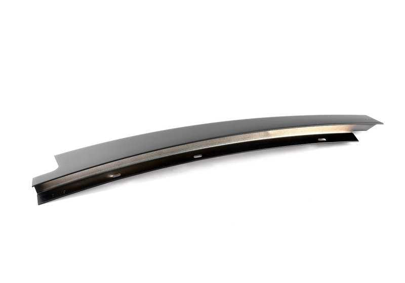 Embellecedor marco ventana pilar B puerta trasera izquierda OEM 51357033811 para BMW E60 y E61. Original BMW.
