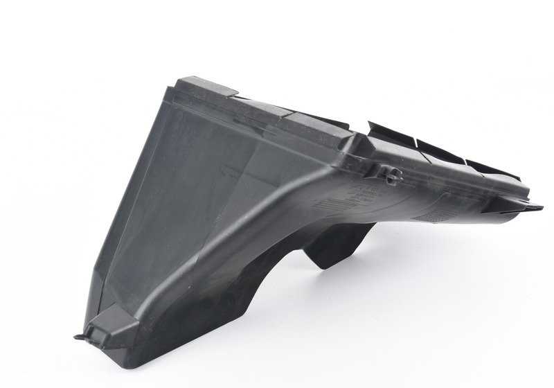 Guía de aire del radiador desplazado a la izquierda para BMW Serie 6 F06, F12, F13, F01N, F02N (OEM 51748050397). Original BMW