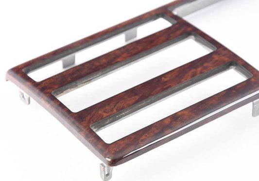 Écran en bois pour moniteur de bord OEM 51168386923 pour BMW Série 5 E39 (520d, 523i, 528i... et plus). Véritable BMW.