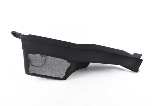 Revestimiento maletero lateral izquierdo OEM 51477122407 para BMW E92 {316i, 318i, 320d}. Original BMW.