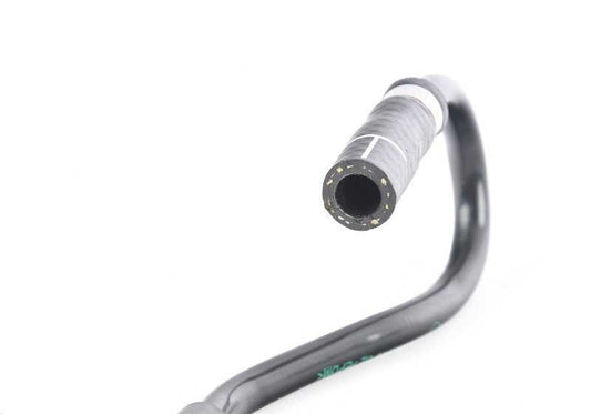 Tubo de conexión OEM 11537843273 para BMW F10, F06, F12, F13. Pieza del sistema de refrigeración del turbocompresor. Original BMW.