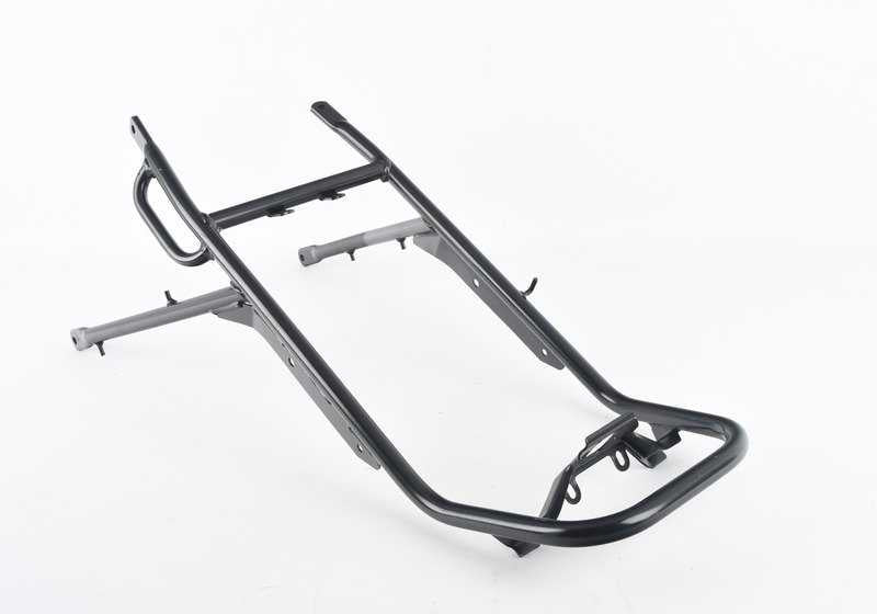 Parte trasera del chasis negra OEM 46511240977 para BMW R850R, R1100R, R1100RT, R1150R, R1150RT. Repuesto original BMW.