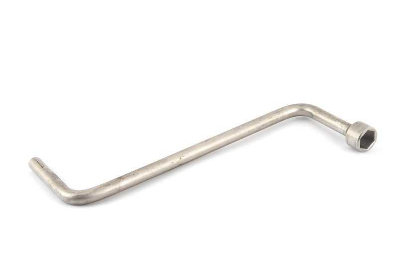 Wheel screw key (measure 19 mm) OEM 71121095831 for BMW X5 E53 (3.0d and 3.0i models) from 2001 to 2006. Original BMW.
