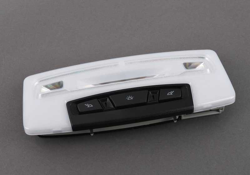 Lumière intérieure avant pour BMW Series 1 F20, F21, série 2 F22, F23, série 3 F30, F31, F34, F35, série 4 F32, F33, F36, I12, X5 F15, x6 F86 (OEM 61319312496). BMW d'origine