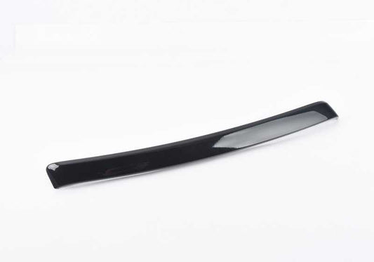 Decorative molding Left rear door OEM 51436986219 for BMW E92, E93. Black diamond color. Original BMW piece.