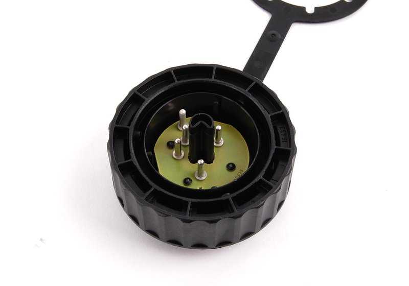 Tapa enchufe de diagnosis OEM 12521703202 para BMW E46, E39, E38, E31, X5 E53, X5 F15, X6 F16, Z3 E36... y más. Original BMW.
