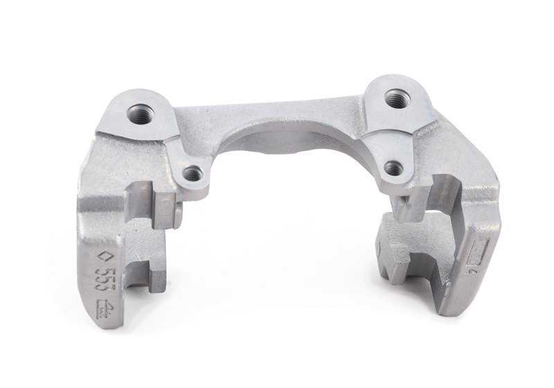 Soporte de pinza de freno izquierdo OEM 34116768431 para BMW E39. Original BMW.