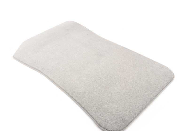 Juego de alfombrillas beige de terciopelo OEM 51477316508 para BMW E88 (Serie 1 Cabrio). Accesorio original BMW.