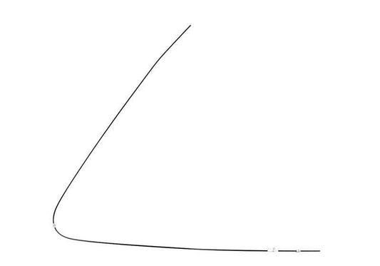 Latiguillo de freno OEM 34326755340 para BMW E39. Original BMW.