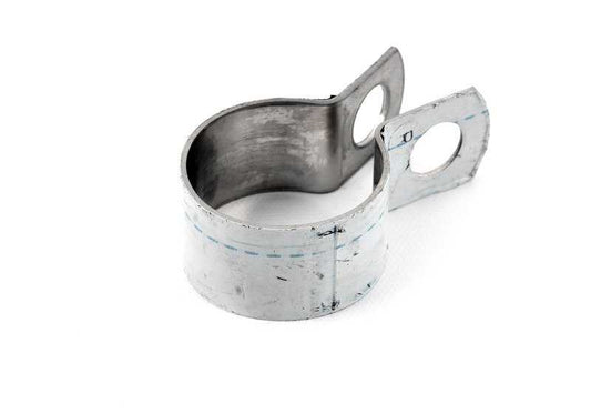 Abrazadera derecha de escape OEM 18211230432 para BMW R50, R60, R75, R80, R90, R100. Pieza original BMW.