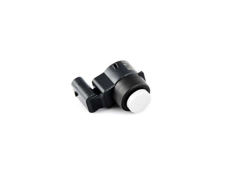 PDC PARKING SENSOR Mineral Weiß OEM 66208050152 for BMW E81, E82, E87, E88, E90, E91, E92, E93, E84, E89. Original BMW.