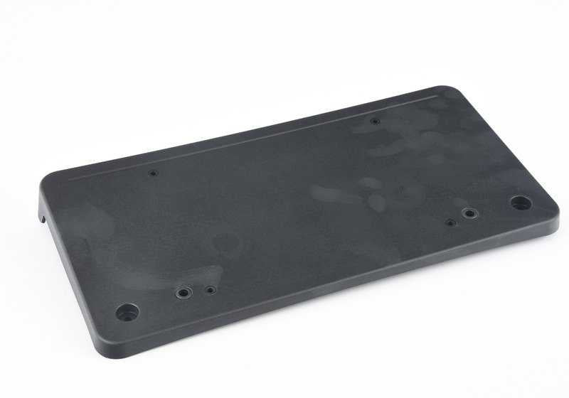 Soporte para matrícula OEM 51117331726 para BMW F10, F11. Pieza original BMW.