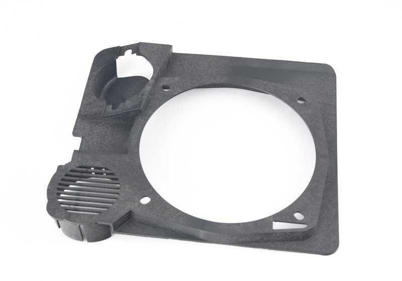 Rejilla altavoz trasero izquierdo OEM 65131378775 para BMW E34, E32. Original BMW.