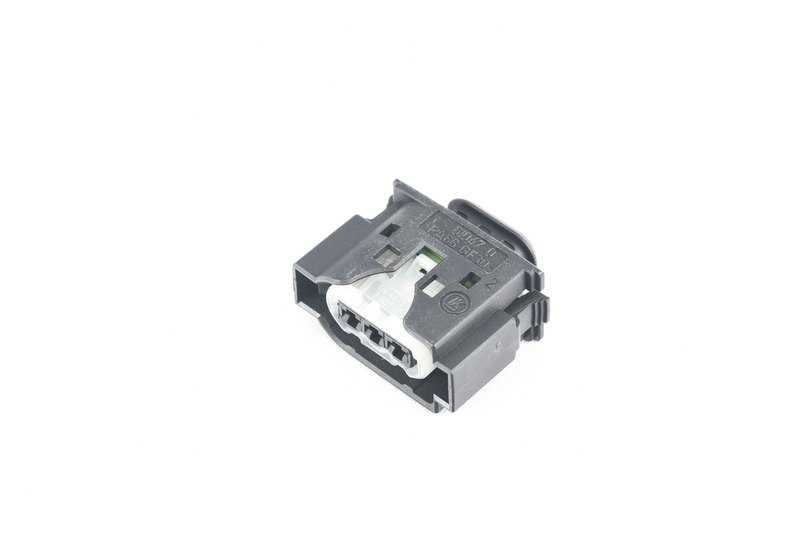 Conector eléctrico 3 pines OEM 12527507258 para BMW E81, E82, E87, E88, F45, F46, E46, E90, E91, E92, E93, E60, E61, E63, E64, E65, E66, E84, F48, F39, E83, E53, E70, E71, E85, F56, F60. Original BMW.