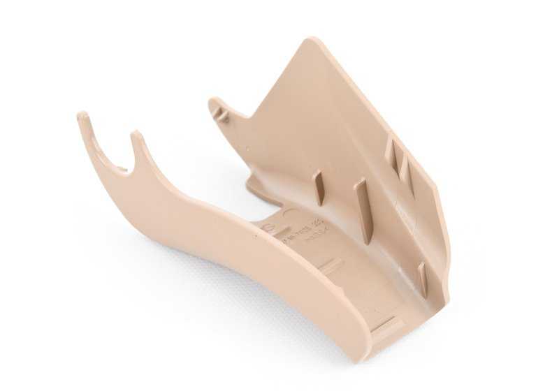 Embellissement extérieur gauche OEM beige 52107025239 pour BMW 3 E46 (318CI) Tous les modèles compatibles. BMW d'origine.