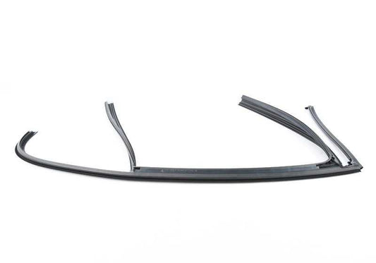 Guía de ventanilla puerta trasera derecha OEM 51357414534 para BMW F30 (316d, 316i, 318d). Original BMW.