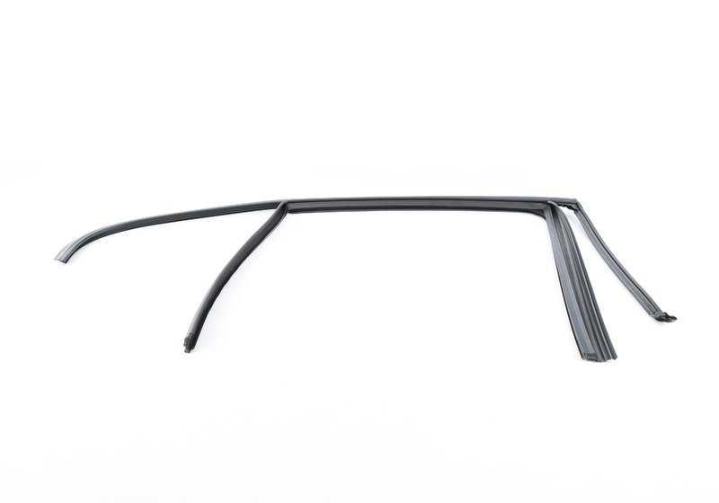 Guía de ventanilla puerta trasera derecha OEM 51357414534 para BMW F30 (316d, 316i, 318d). Original BMW.