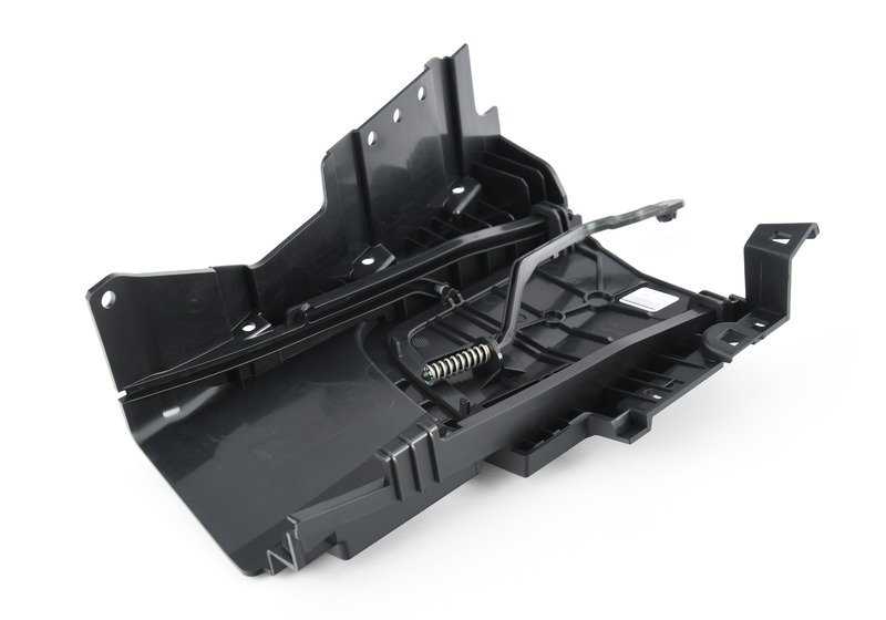Cubierta derecha del hueco de varillaje OEM 51437291848 para BMW F12, F13, F06. Original BMW.