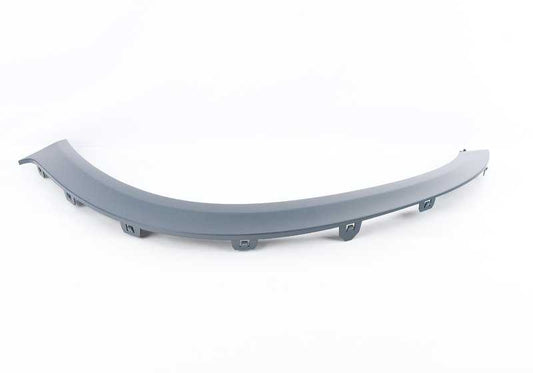 Embellecedor M para paso de rueda delantero izquierdo imprimado OEM 51777206655 para BMW X5 E70. Original BMW.