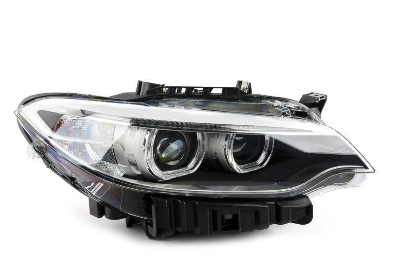 Faro delantero derecho Bi-Xenón AHL OEM 63117388938 para BMW F22, F23 y F87. Luz original BMW con ajuste automático en curva (AHL). Repuesto original BMW.
