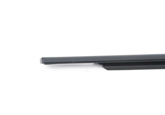 Burlete exterior puerta trasera derecha OEM 51357258294 para BMW F30, F80. Original BMW.
