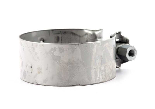 Abrazadera de escape Ø80mm OEM 18308635798 para BMW F20, F21 (M140i, M140i xDrive). Compatible con todos los modelos mencionados. Pieza original BMW.