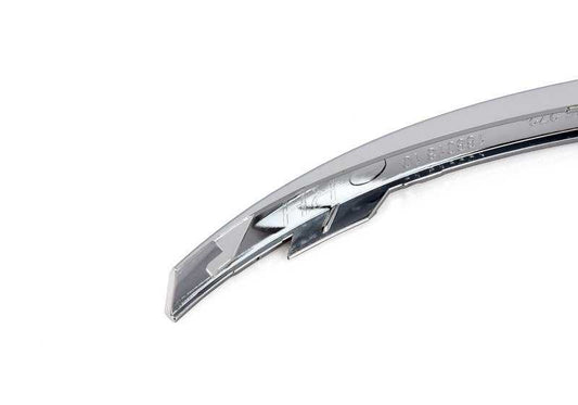 Faixa do para-choque dianteiro direito OEM 51117295272 para BMW Série 7 F01, F02, F03 LCI (2011-2015). BMW genuíno.