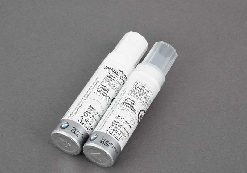 Pintura en lápiz (Touch-up Stick) Sophisto Grey Met. OEM 51912148493 para BMW {Todos los modelos compatibles}. Original BMW.