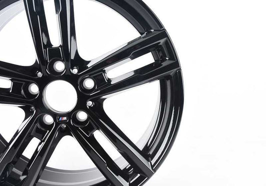 Llantas de aleación M Doble radio 719 OEM 36118074185 para BMW F20 (1er Serie). Medida 7,5x18 ET45. Acabado negro brillante. Original BMW.
