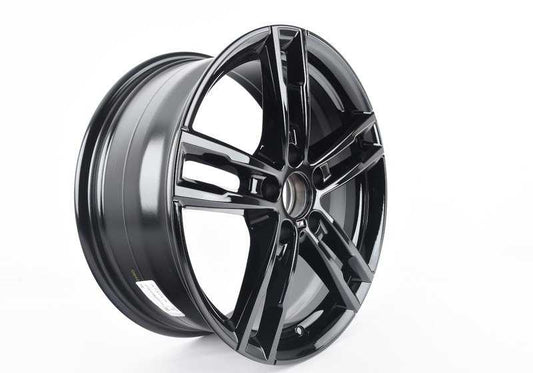 Llanta de aleación M Doble Radio 719 de 18" OEM 36118074186 para BMW F20, F21, F22, F23. Color Jet Black. Compatible con varios modelos Serie 1 y Serie 2. Original BMW.