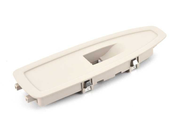 OEM 51417283837 ELDUALUNAS SWITCH Mold for BMW F20, F30, F31, F34, F36. Oyster color. Original BMW.