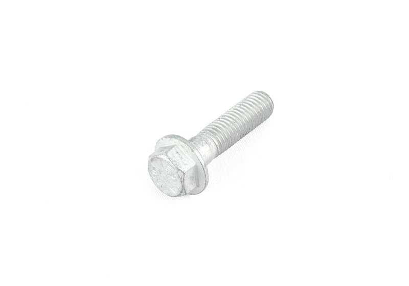 Tornillo con arandela OEM 32201092471 para BMW E39, E38. Pieza original BMW, ideal para fijaciones en componentes como la dirección asistida u otros elementos del chasis.
