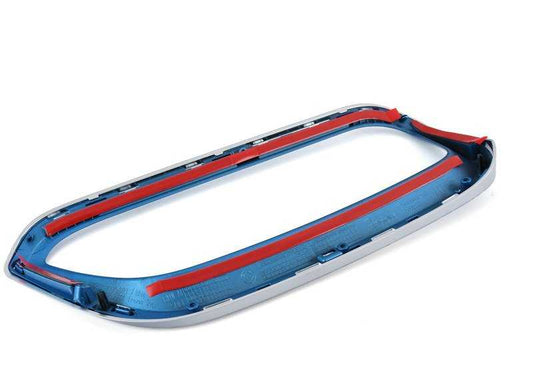 Grade decorativa frontal esquerda para BMW i01, i01n (OEM 51137375883). BMW original